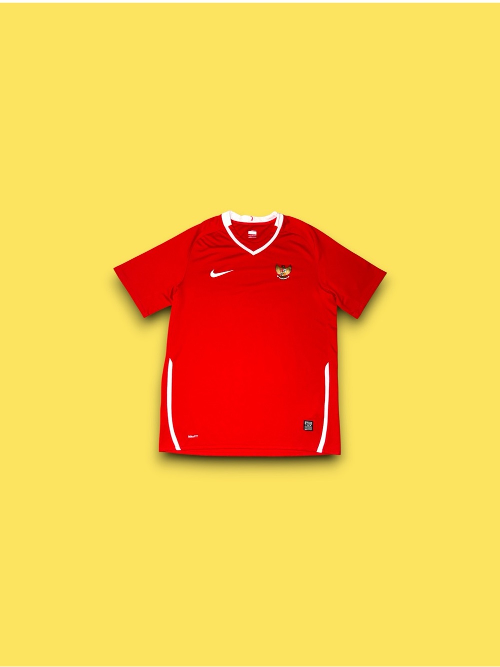 Nike Indonesia National Team Soccer Football Jersey Red Size XL 2018